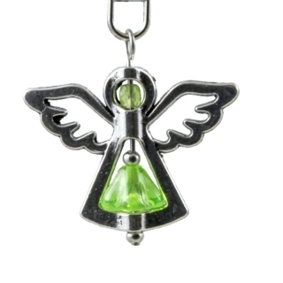 Přívěsek andílek SS v zelené I.