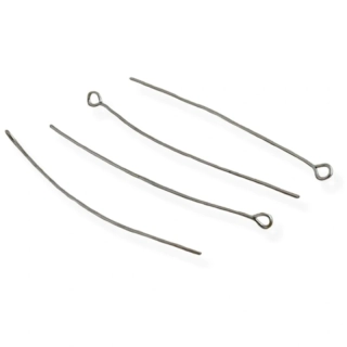 Ketlovací jehly platinová úprava 50mm – 20 ks