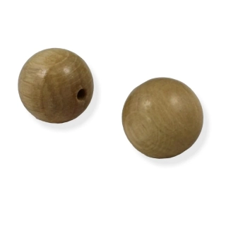 Korálky dřevěné SV dřevo pr. 20 mm - 2 ks