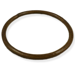 Kruh bambusový tmavě hnědý – 1 ks