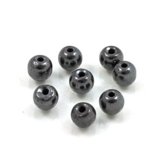 Kulička hematitová 6mm - 10  ks