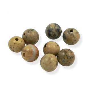 Kulička pískového jaspisu 6mm - 10 ks