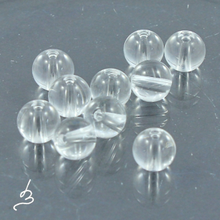 Kulička křišťálu 6mm - 10 ks