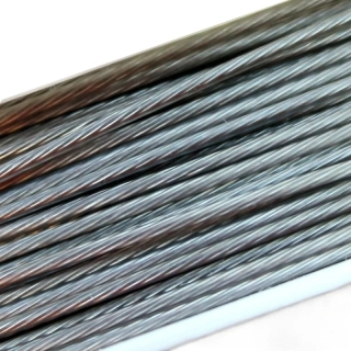 Ocelové lanko stříbrné 0,8mm – 1 m