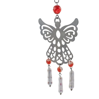 Anděl-ochránce v oranžové