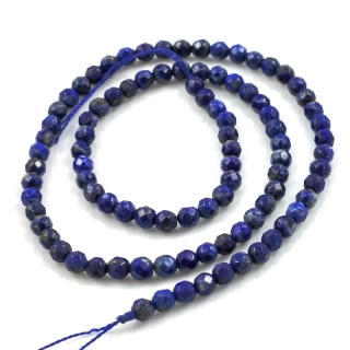 Lapis lazuli kuličky broušené 4mm - 4 ks