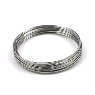 Paměťový drát nerez 304  pr. 5 cm - 90 ot.