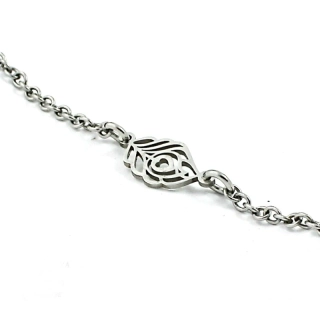 Náramek s pavím pírkem