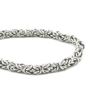 Královská vazba – náramek z chirurgické oceli