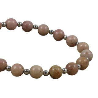 Náramek Rodochrozitová elegance