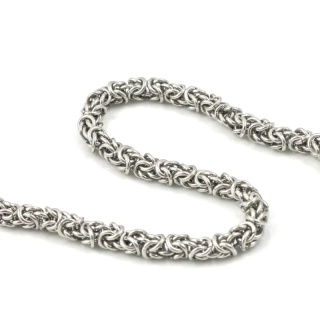 Královská vazba – řetízek z chirurgické oceli