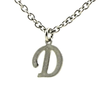 Řetízek s písmenem D