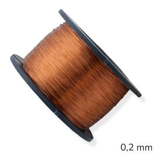 Měděný drát lakovaný 0,2 mm – 140 m