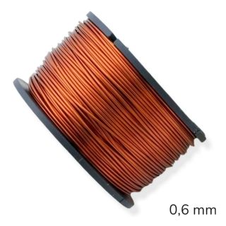 Měděný drát lakovaný 0,6 mm – 20 m