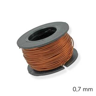 Měděný drát lakovaný 0,7 mm – 15 m