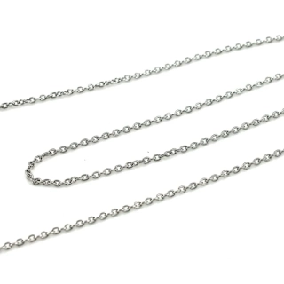 Řetízek z chirurgické oceli 1,8x1,5 mm – 1 m