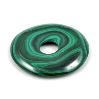 Malachitový donut 40mm