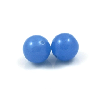 Chalcedon modrý korálky 12mm – 1 ks