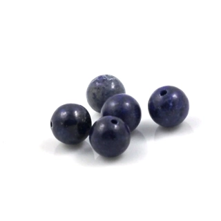 Lapis lazuli korálek 8mm – 10 ks