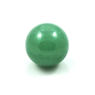 Kulička velká vrtaná 20mm – zelený aventurin