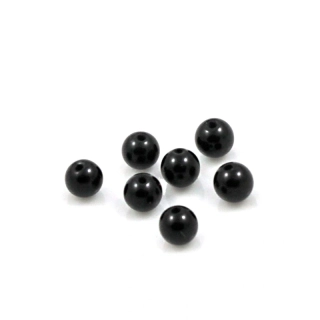 Černý onyx korálky 4mm – 20 ks