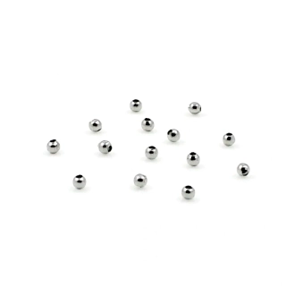 Ocelové korálky 2mm – 20 ks